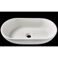 Lavabo suspendido WB0017-mate superficie blanca-540x338x118mm-sólida