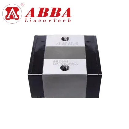 Fast Delivery Taiwan ABBA Linear Guides BRC25A0 BRC25 BRS25 CNC Carriage Block Guide Rail