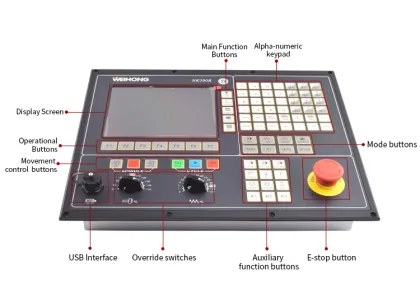 WEI HONG 4-Axis Linkage Integrated Control Card NK280B for CNC Machine Control