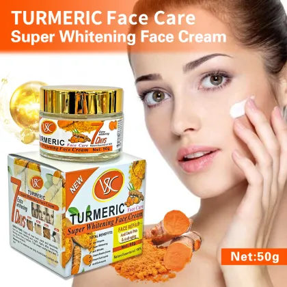 50G Super Whitening Turmeric Face Cream for Skin Brightening and Spot Removal