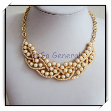 Vintage Pearl Collar Choker Necklace