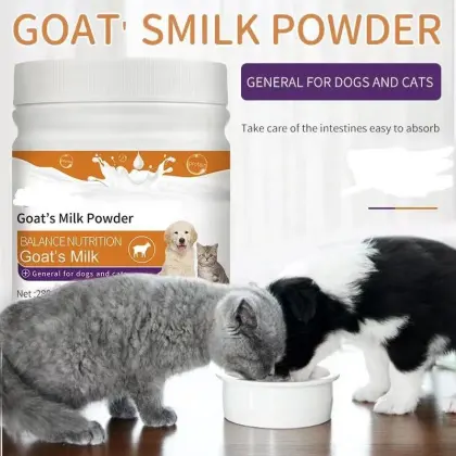 N4P Puppy Nutrition Milk Powder Supplement - Goats Milk Multivitamins for Dogs and Cats