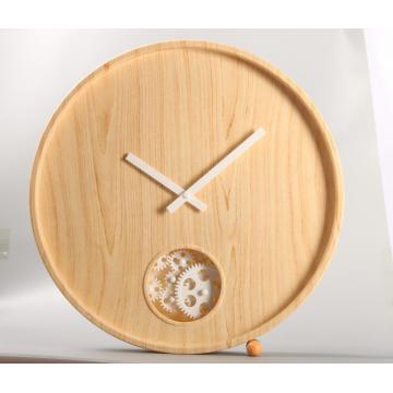 Plastic Gear Wall Clock With A Single Eye