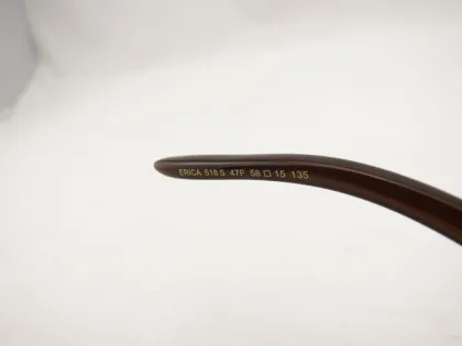 Erica 518s 47f Brown Gradient Transprent Coffee Acetate Frame Light Brown Resin Lens Roberto Cavalli Sun Glasses