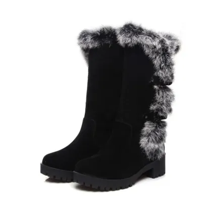 Warm Waterproof Women's Winter Snow Boots