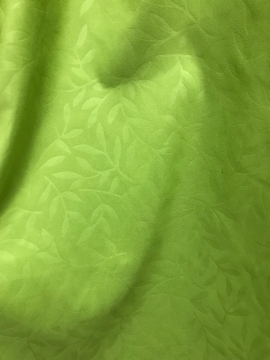 Polyester Leaves Embossed Designs