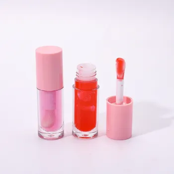 Wholesale Private Label Creamy Lip Oil - Amazing Big Brush Container No Logo