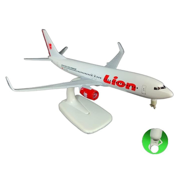 Alloy Fighter Models: Large Scale 1/300 Boeing 737 with Landing Gear, 20CM in Size - Wholesale Options Available