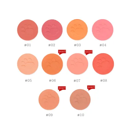 Private Label Vegan Powder Blush Palette - Custom Make up Blusher