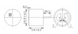 EM6050P-1 Electret Condenser Microphone