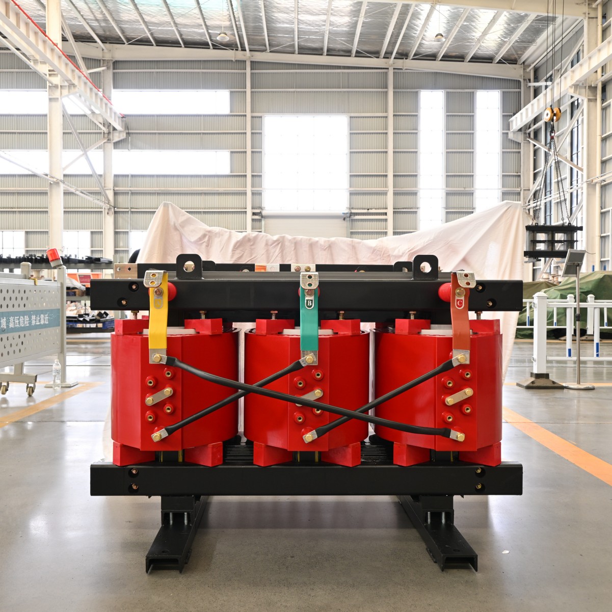 Dry-type transformer housing
