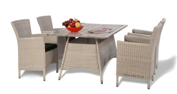 Rattan Coffee Table Set
