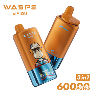 WASPE 60K 3-in-1 Disposable Vap wholesale