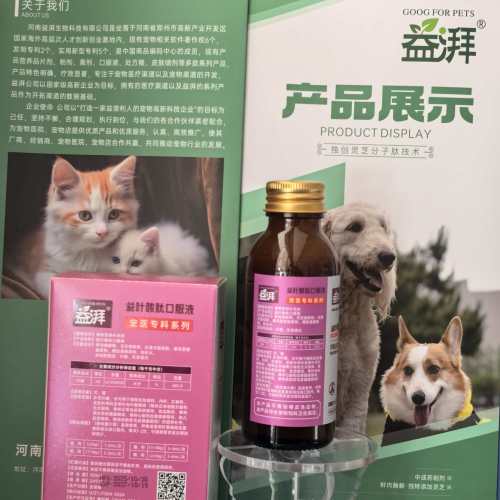 Suplementos pediátricos para animais de estimação com folato veterinário