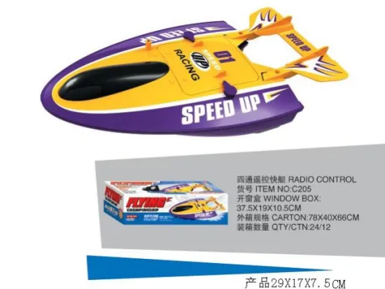 4 CHANNELS R/C SPEED BOAT