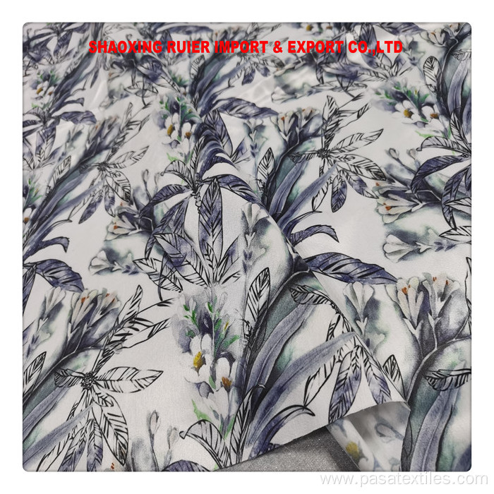 Fashion design textiles woven floral fabric