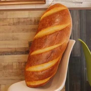 Creative Toast-themed Pillow Toy: Perfect for Office Naps and Birthday Gifts