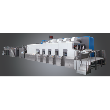 Печать прорезинговой машины с режущим