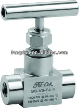 High-pressure Needle Valves, Isolation Valve