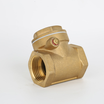 Brass Horizontal Slow-Closing Check Valves: 1/2", 3/4", 1