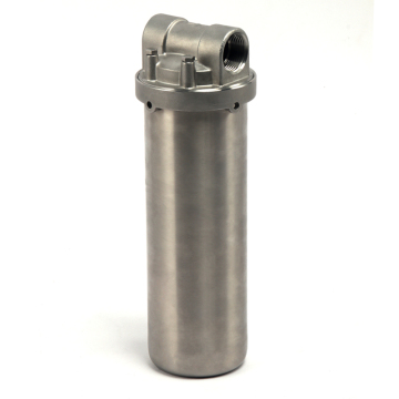 Alloggiamento del filtro dell'acqua in acciaio inossidabile industriale per motore - 10 ''/20 ''/30 '"Nuovo componente del sistema di sistema con pompa usata