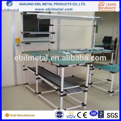 medical physics Plastic Coated Pipe/tubes rack used in hospital (EBIL-RXXB)
