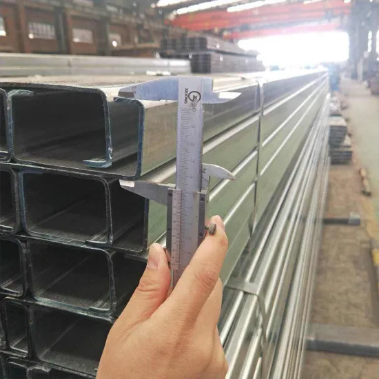 Hot Sales: Galvanized C-Channel Purlins in U-Channel Structural Steel - 2x4 Size