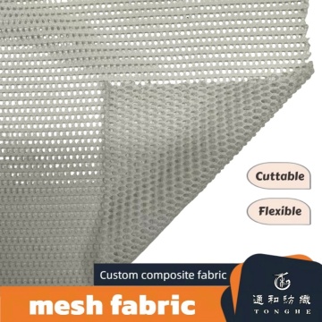 Polyester Mesh Fabric with Lightweight Breathability