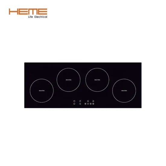 Sensor Touch Control 4 Burner Induction Hob with Glass Panel