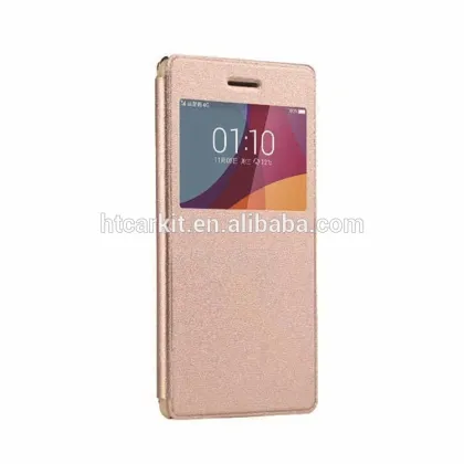 Wholesale Cell Phone Case flip case For Oppo R9 leather case with window