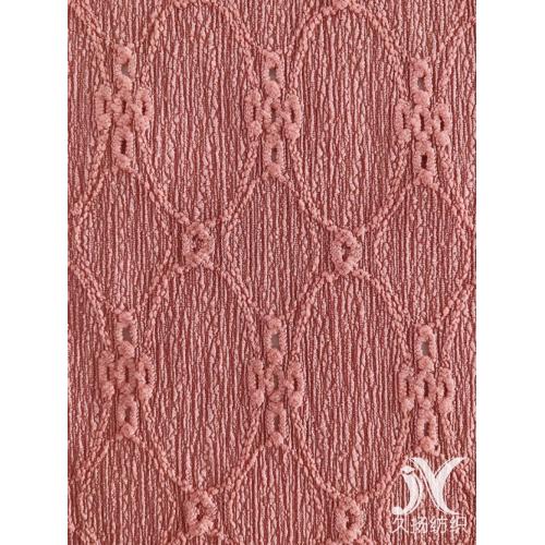 Chain Flower Crepe Jacquard Fabric