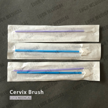 Escova de escova cervical descartável escova de exame ginecológico