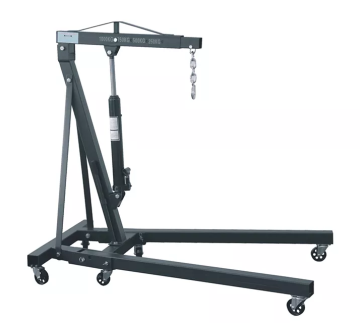 Merare 1 Ton Folding Shop Crane - Hydraulic Car Engine Lifting Machine