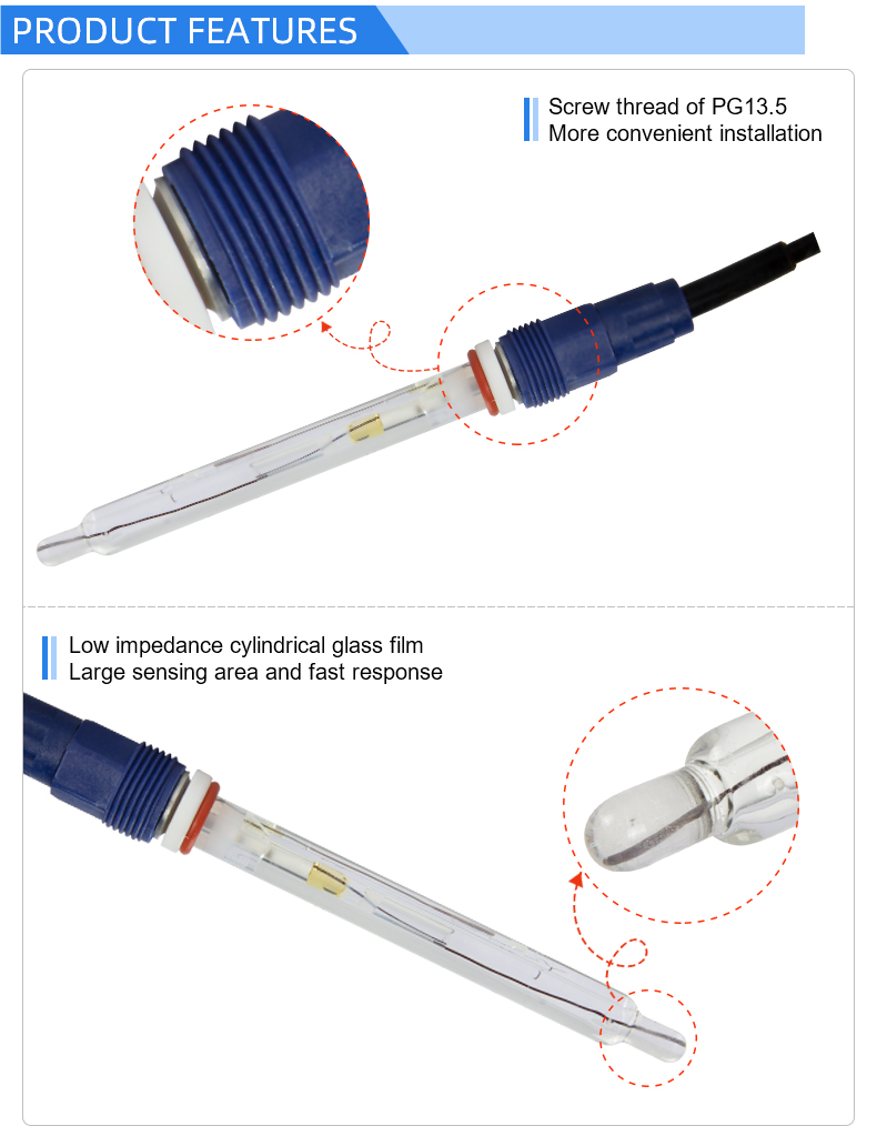 pure water ph electrode