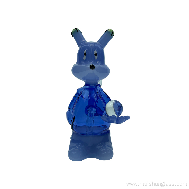 Handmade Glass handicraft in The Shape of Rabbit