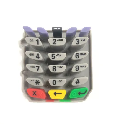 Verifone Vx510 Pos Terminal Silicon Rubber Keyboard