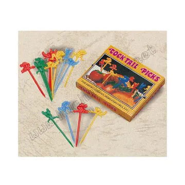 Plastic Sexy 4 Assorted Cocktail Picks