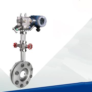 Differential pressure throttling device balance flowmeter