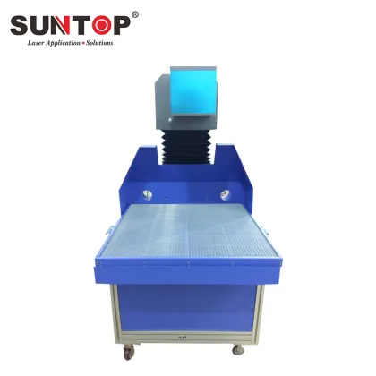 Suntop Large Size GSI JK LASER 3D Dynamic CO2 Laser Marking Machine for Textile
