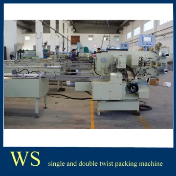 Auto Machine for Packing Chocolate on single twist