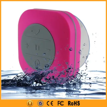 2016 Manufacturer Popular Waterproof Bluetooth Mini Speaker With Suction