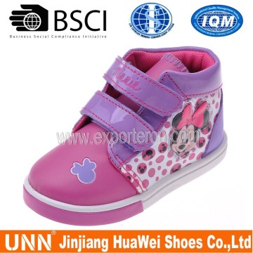 New!China Factory Cartoon Kids Baby Girl Shoes