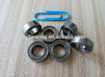 Miniature deep groove ball bearing made in china