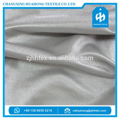 Warp knitted 120gsm custom polyester dazzle shorts sportswear fabric