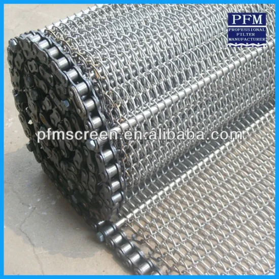 Stainless Steel Lehr Conveyor Belt