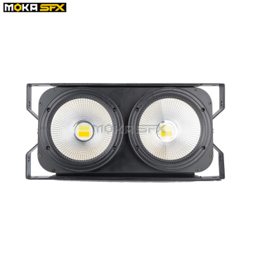 MOKA SFX 2x100W COB Blinder Stage Light: Warm and Cold 2in1