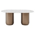 Conjunto de mesa de madeira moderna de madeira sólida