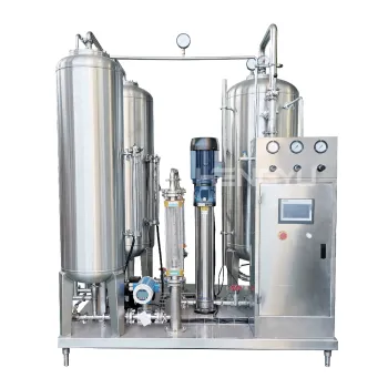 Carbonated Beverage Syrup Mixing Machine with CO2 Injector
