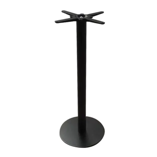 Durable Cast Iron Flat Elevated Table Base Modern Style Outdoor Furniture