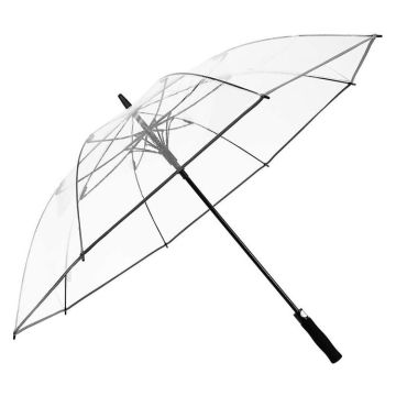 Luxury Custom Logo PVC POE Windproof Rain and Sun Umbrella with Logo